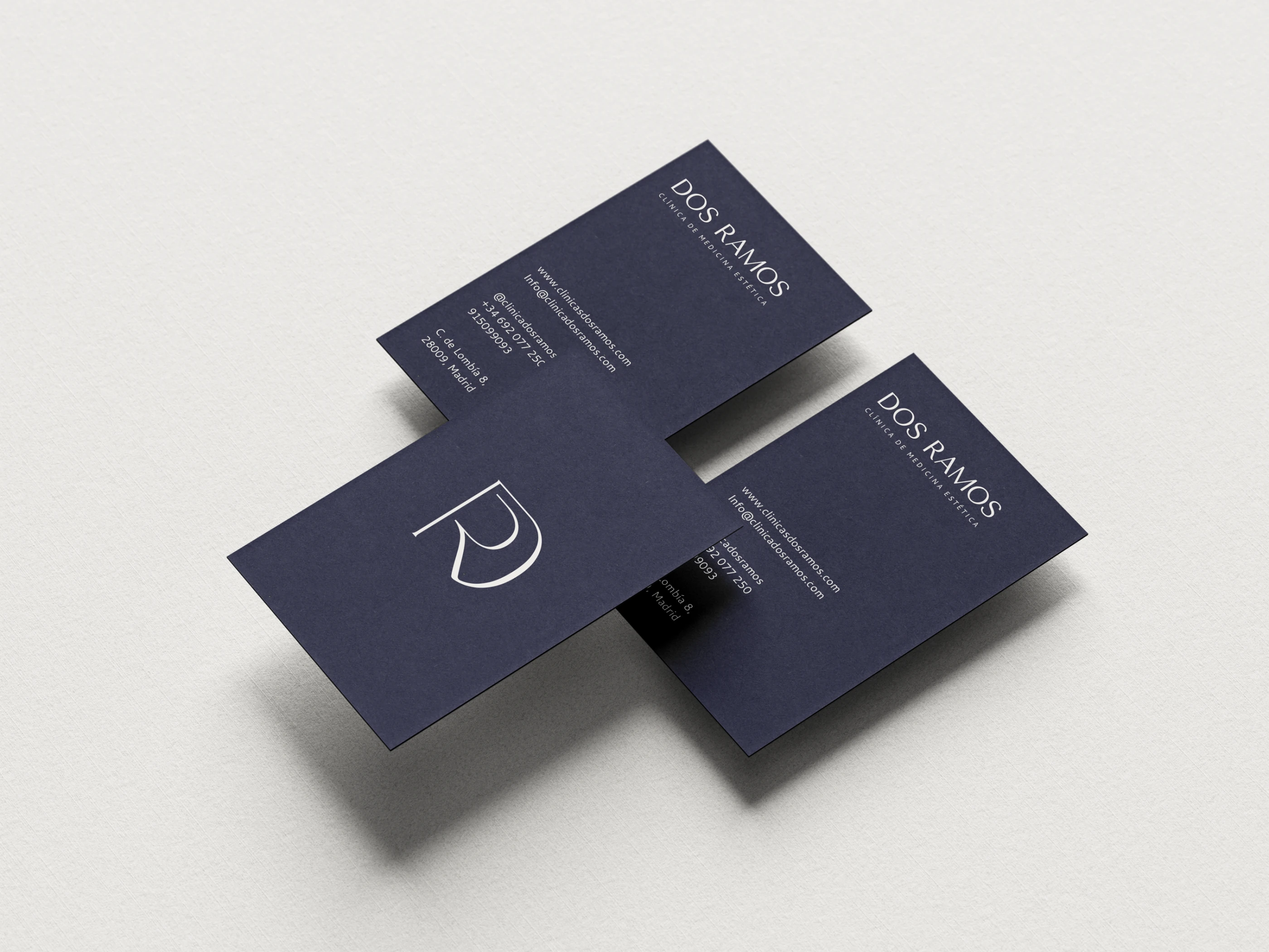 Clinica Frank dos Ramos: identidad visual y branding para Diseño gráfico en Madrid — tuinsta.design